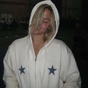 Renee Rapp Bite Me Tour Date Zip-Up Hoodie